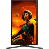 AOC U27G3X/BK 27" 4K UHD gaming monitor Zwart/rood, 2x HDMI, 2x DisplayPort, 160 Hz
