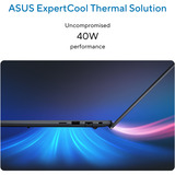 ASUS ExpertBook B5 B5605CCA-MB0015X 16"  laptop Zwart/grijs | Core Ultra 7 255H | Arc 140T | 16 GB | 512 GB SSD