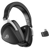 ASUS ROG Delta S Wireless over-ear gaming headset Zwart, Bluetooth, 2,4GHz, Pc, PlayStation 4, PlayStation 5, Nintendo Switch