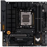 ASUS TUF Gaming B650M-PLUS WiFi, socket AM5 moederbord Zwart/lichtoranje, RAID, 2.5 Gb-LAN, WiFi 6, BT 5.2, Sound, µATX