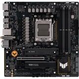ASUS TUF Gaming B650M-PLUS WiFi socket AM5 moederbord Zwart/lichtoranje, RAID, 2.5 Gb-LAN, WiFi 6, BT 5.2, Sound, µATX