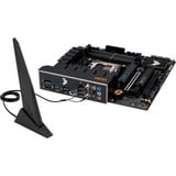 ASUS TUF Gaming B650M-PLUS WiFi socket AM5 moederbord Zwart/lichtoranje, RAID, 2.5 Gb-LAN, WiFi 6, BT 5.2, Sound, µATX