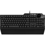 ASUS TUF Gaming K1 RGB gaming toetsenbord Zwart, US lay-out (QWERTY), Membraan, 100%, RGB leds