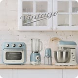 Ariete Vintage waterkoker 2868/05 Blauw, 1 Liter