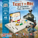 Asmodee Ticket to Ride - De Spoorwerf Bordspel Meertalig, 1 speler, 15 minuten, Vanaf 8 jaar