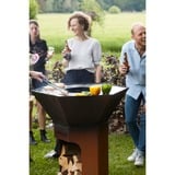 Barbecook Nestor Original cortenstaal houtbarbecue 