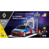COBI EV Station & Renault 5 Turbo 3E Constructiespeelgoed Schaal 1:35