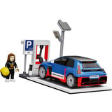COBI EV Station & Renault 5 Turbo 3E Constructiespeelgoed Schaal 1:35