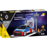 COBI EV Station & Renault 5 Turbo 3E Constructiespeelgoed Schaal 1:35