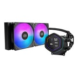 Cooler Master MasterLiquid Core Nex Digital 240 Black waterkoeling Zwart, ARGB