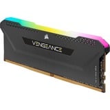 Corsair 32 GB DDR4-3200 (2x 16 GB) Kit werkgeheugen Zwart, CMH32GX4M2Z3200C16, Vengeance RGB PRO SL, XMP 2.0, AMD Ryzen Optimized