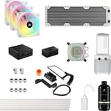 Corsair Hydro X Series iCUE LINK XH405i Custom Cooling Kit waterkoeling Wit