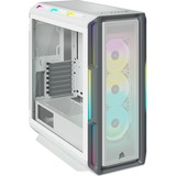 Corsair iCUE 5000T RGB midi tower behuizing Wit | 4x USB-A | 1x USB-C | RGB | Tempered Glass