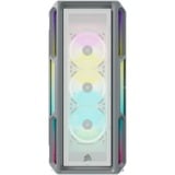 Corsair iCUE 5000T RGB midi tower behuizing Wit | 4x USB-A | 1x USB-C | RGB | Tempered Glass