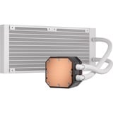 Corsair iCUE H100i ELITE CAPELLIX XT 240 mm waterkoeling Wit, 4-pins PWM fan-connector