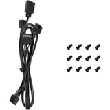 DeepCool FL12R case fan Zwart, 3 stuks, 4-pin PWM, ARGB