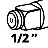 EINHELL Accu Slagschroefmachine IMPAXXO 18/230 slagmoersleutel Rood/zwart, Accu en lader niet inbegrepen