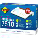 FRITZ! Box 7510 Edition International router Rood