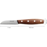 Fiskars Norr schilmes 7 cm Bruin/roestvrij staal, Duits rvs | FSC-gecertificeerde handgreep esdoornhout