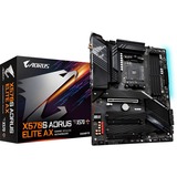 GIGABYTE X570S AORUS ELITE AX socket AM4 moederbord RAID, 2.5Gb-LAN, WLAN, BT, Sound, ATX