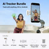 Insta360 Flow 2 Pro AI Tracker bundel gimbal Grijs
