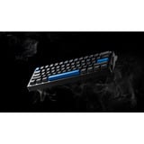 Iqunix EZ60 Magnetic Switch Gaming HE Keyboard Zwart, US lay-out (QWERTY), Gateron Magnetic Jade Gaming, 60%, RGB, Double Shot PBT Keycaps