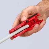 KNIPEX Universele kabelstripper 1685125SB kabelstrip-/ontmantelingsgereedschap Rood/blauw