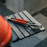 Kamado Joe Krafted Stalen Tang grillbestek Roestvrij staal/rood