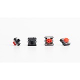 Keychron Low Profile Mechanical Red Switch-Set Transparant, 110 stuks