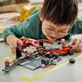 LEGO City - F1 pitstop en pitcrew met Ferrari auto Constructiespeelgoed 60443