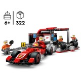 LEGO City - F1 pitstop en pitcrew met Ferrari auto Constructiespeelgoed 60443