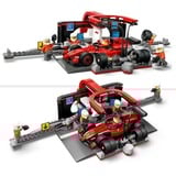 LEGO City - F1 pitstop en pitcrew met Ferrari auto Constructiespeelgoed 60443