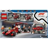 LEGO City - F1 pitstop en pitcrew met Ferrari auto Constructiespeelgoed 60443