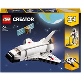 LEGO Creator 3-in-1 - Space Shuttle Constructiespeelgoed 31134