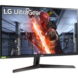 LG UltraGear 27GN800P-B 27" Gaming Monitor Zwart/rood, 2x HDMI, 1x DisplayPort