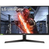 LG UltraGear 27GN800P-B 27" gaming monitor Zwart/rood, 2x HDMI, 1x DisplayPort