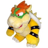 Little Buddy Toys Super Mario Bros.: Bowser Knuffel, 26 cm. Pluchenspeelgoed