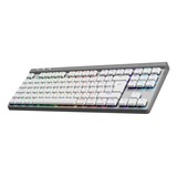Logitech G515 LIGHTSPEED TKL RGB mechanisch gaming toetsenbord Wit, US-International lay-out (QWERTY), GL Tactile, 80% (TKL), Double-shot PBT, Bluetooth, 2.4GHz, USB