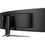 MSI MPG 491CQP QD-OLED 49" Curved UltraWide gaming monitor Zwart, 2x HDMI, DisplayPort, 2x USB-A, 2x USB-B, USB-C, 144 Hz