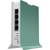 MikroTik hAP ax lite (L41G-2AXD) access point Wit/groen, Qualcomm IPQ-5010 CPU, WiFi 6
