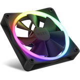 NZXT F120 RGB Triple Pack case fan Zwart, 3 stuks, Incl. Controller