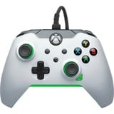 PDP PDP Wired Controller - Neon White Wit/groen