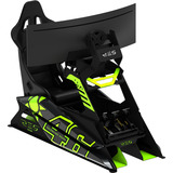 Res-Tech GT Cockpit VR/46 Limited Edition racingsimulator Zwart/neongroen