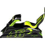 Res-Tech GT Cockpit VR/46 Limited Edition racingsimulator Zwart/neongroen