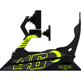 Res-Tech GT Cockpit - VR46 Limited Edition racing simulator Zwart/neongroen