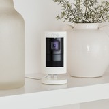 Ring Stick Up Cam Elite 2de generatie beveiligingscamera Wit