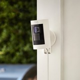 Ring Stick Up Cam Elite 2de generatie beveiligingscamera Wit