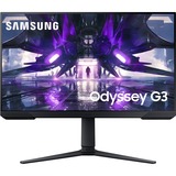 SAMSUNG Odyssey G30A LS27AG300NRXEN 27" Monitor Zwart, 1x HDMI, 1x DisplayPort, 144 Hz