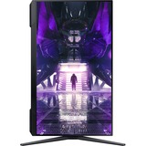 SAMSUNG Odyssey G30A LS27AG300NRXEN 27" Monitor Zwart, 1x HDMI, 1x DisplayPort, 144 Hz