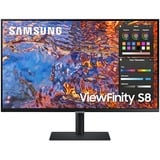 SAMSUNG ViewFinity S8 S32B800PXU 32" 4K UHD monitor Zwart, 4K UHD, HDMI, DisplayPort, USB-C, USB-A 3.2, VESA DisplayHDR 400